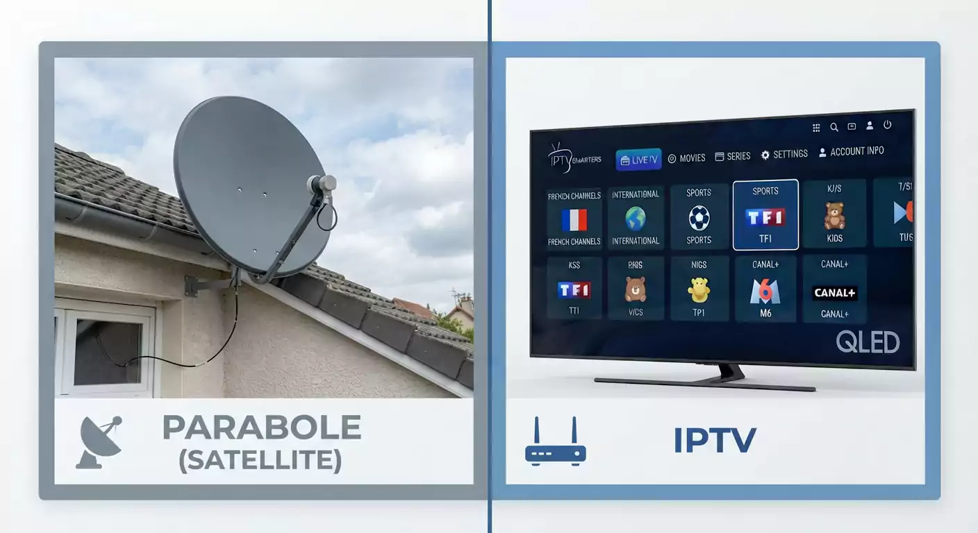 French IPTV vs Satellite France 2026 | French IPTV FHD